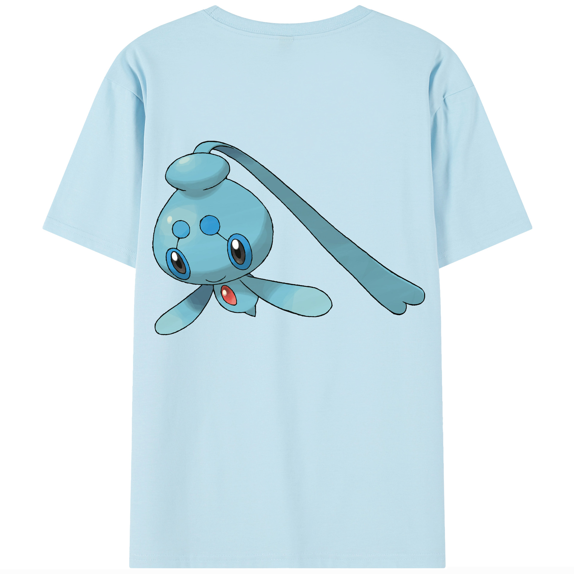（画像用） ポケットモンスター Pokémon 綿100％半袖Tシャツ（背面プリント）